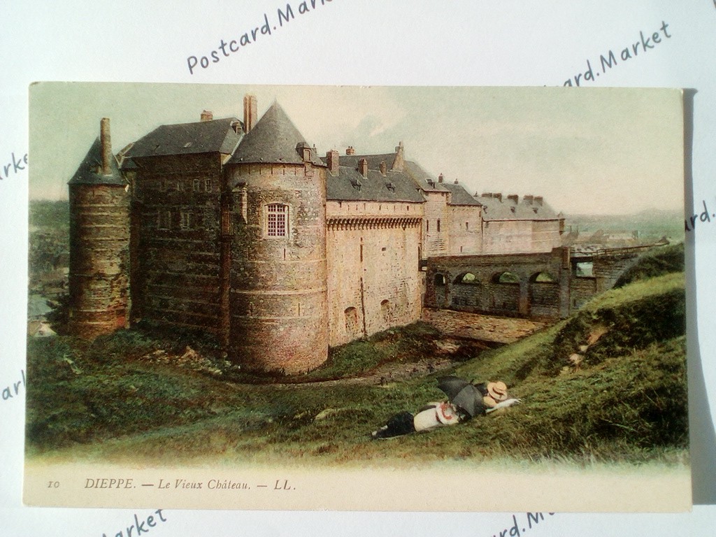 /France/Dieppe/FR_place_19xx_Dieppe. Le Vieux Chateau color.jpg